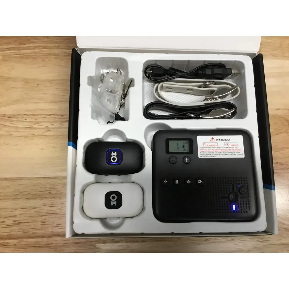 Peket Wireless Pet Fence Wireless Rechargeable Waterproof Dog Training Collar